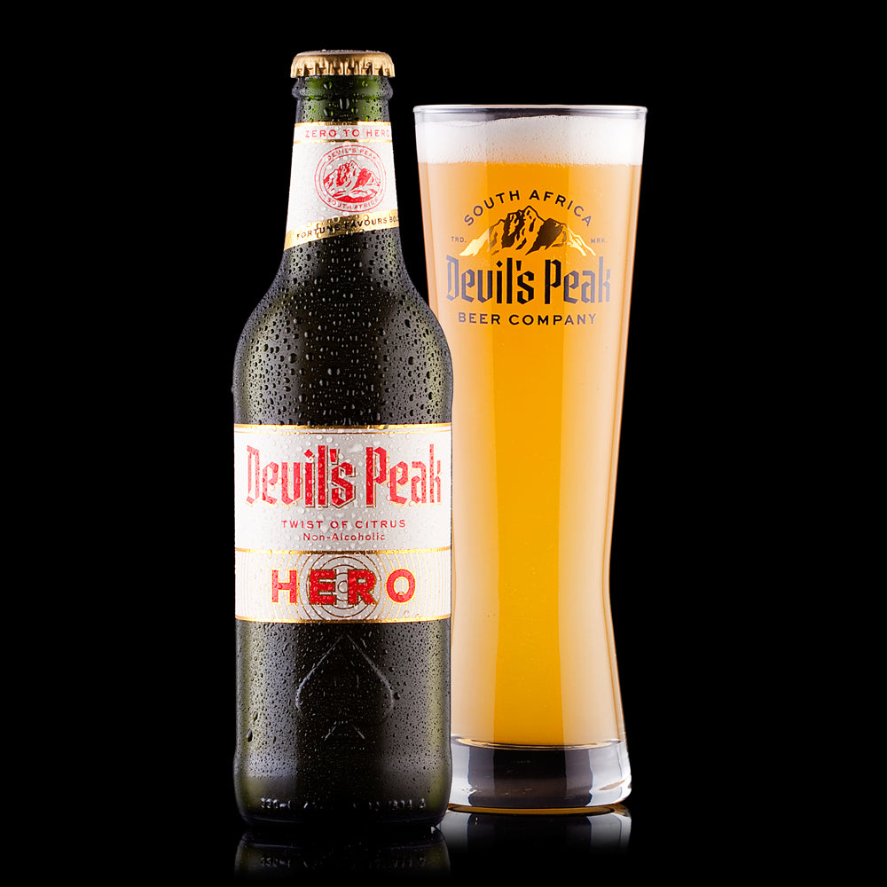 Devils Peak Hero Twist of Citrus Non-Alcoholic Beer