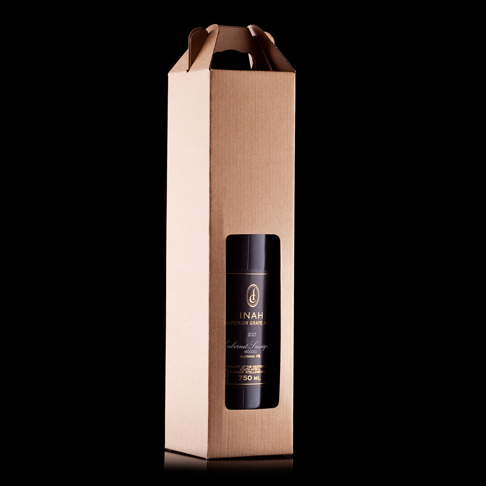 Sneak Peek Kraft Wine Gift Box Zero Drinks