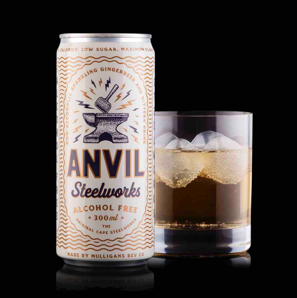 Anvil Steelworks Non-Alcoholic Sparkling Gingerbeer & Bitters