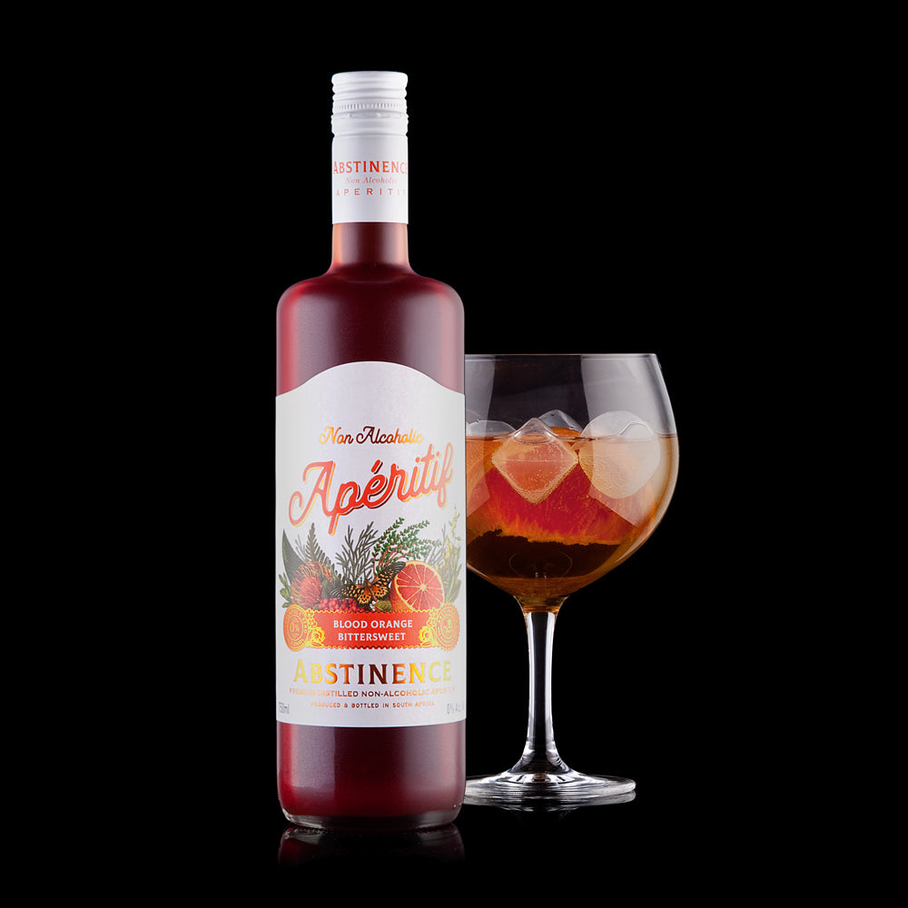 Abstinence Blood Orange NonAlcoholic Aperitif Zero Drinks