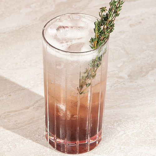 Cherry Shrub Cooler with Abstinence Cape Fynbos - Virgin Cocktail & Mocktail Recipe