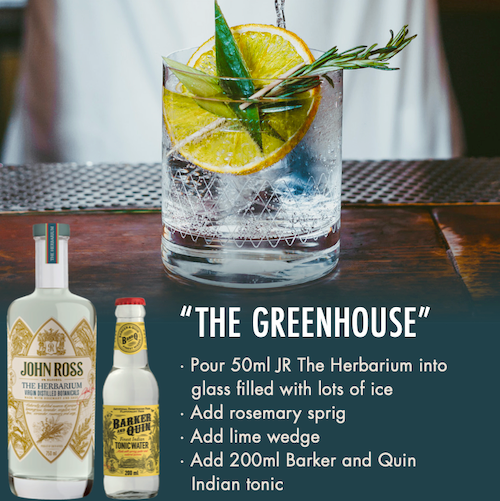 The Greenhouse with John Ross The Herbarium - Virgin Cocktail & Mocktail Recipe
