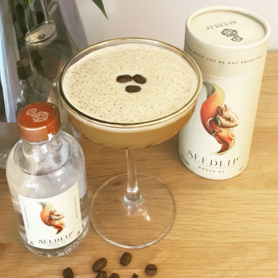 Hazelnut Pick Me Up with Seedlip Grove 42 - Virgin Cocktail & Mocktail Recipe