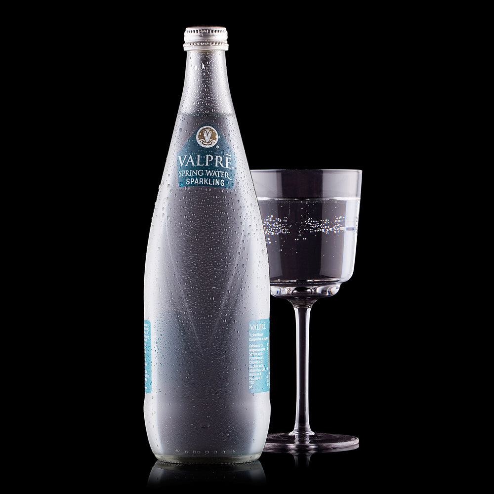 Valpre Sparkling Spring Water - 750ml Glass Bottle