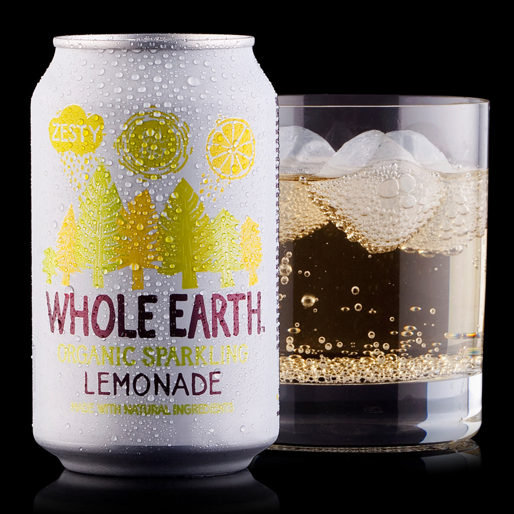 Lemonade Earth Whole Earth Organic Sparkling Lemonade Soda | Zero Drinks